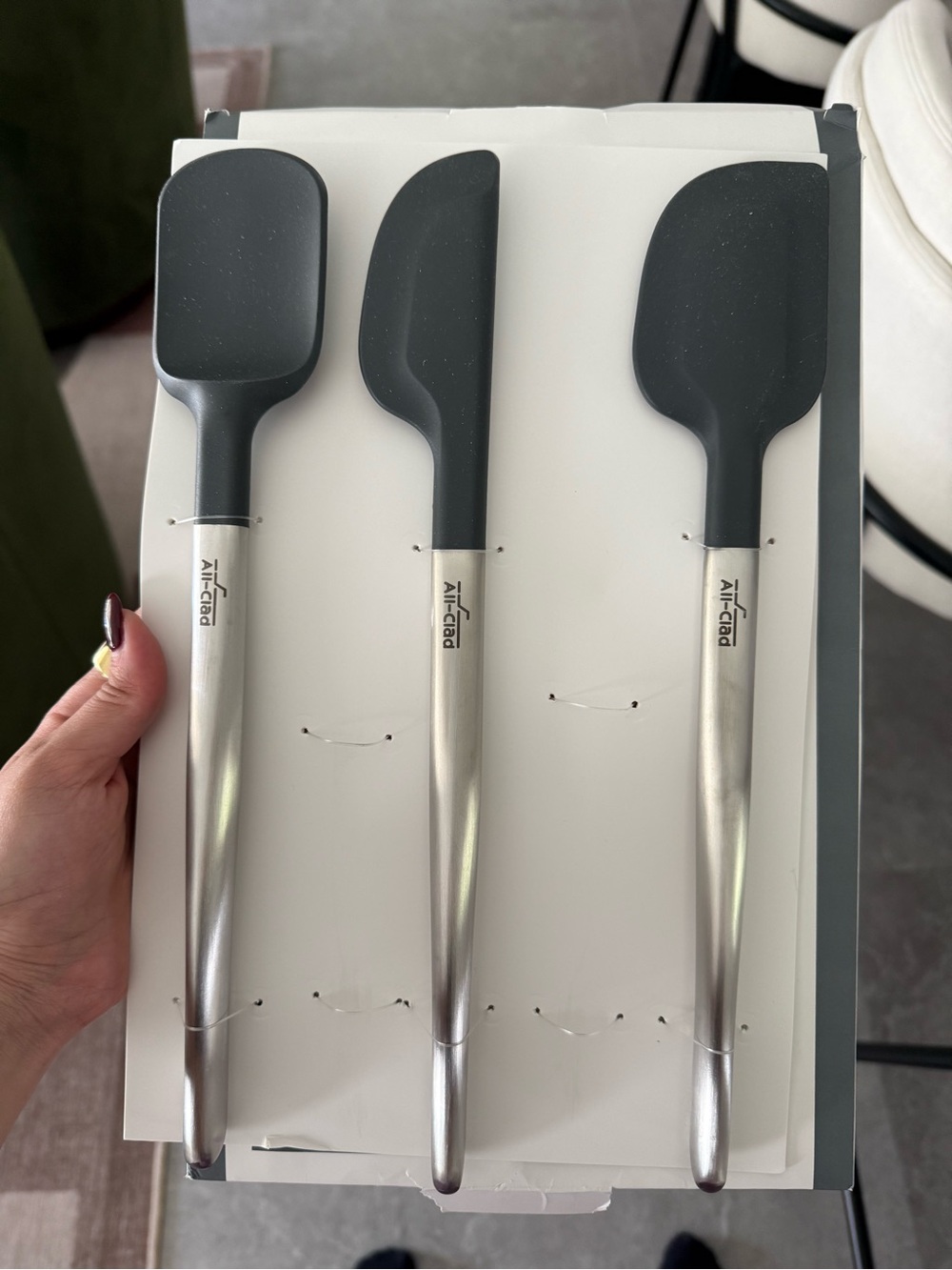 All clad silicone spatula set